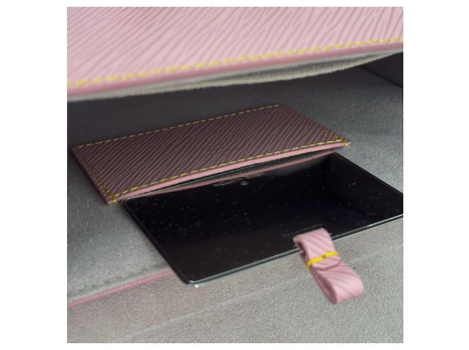 Louis Vuitton Borsa a spalla con catena argento Twist Epaule Rosa - vista 14