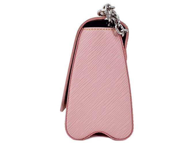 Louis Vuitton Borsa a spalla con catena argento Twist Epaule Rosa - vista 4