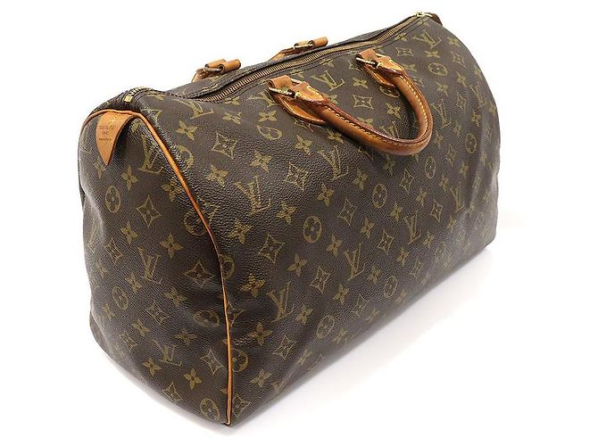 Louis Vuitton Speedy Tote Bag aus Monogramm-Canvas Braun - Ansicht 2
