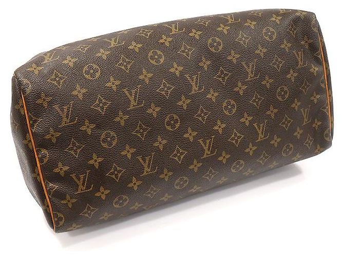 Louis Vuitton Speedy Tote Bag aus Monogramm-Canvas Braun - Ansicht 4