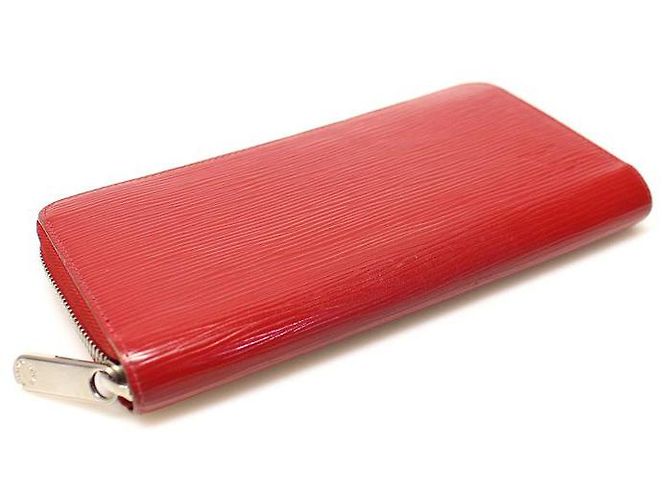 Louis Vuitton Cartera Larga Zippy de Cuero D'épi Plateada Plata - vista 4