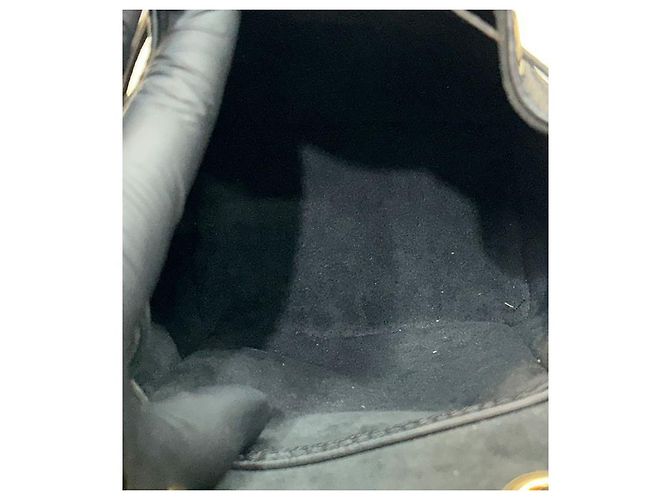 Noe Louis Vuitton Schwarzer Monogramm Nano Noé Rucksack - Ansicht 8