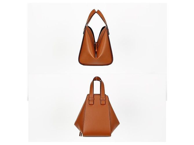 Loewe Bolsa Tote Compacta Hammock Marrom - vista 10