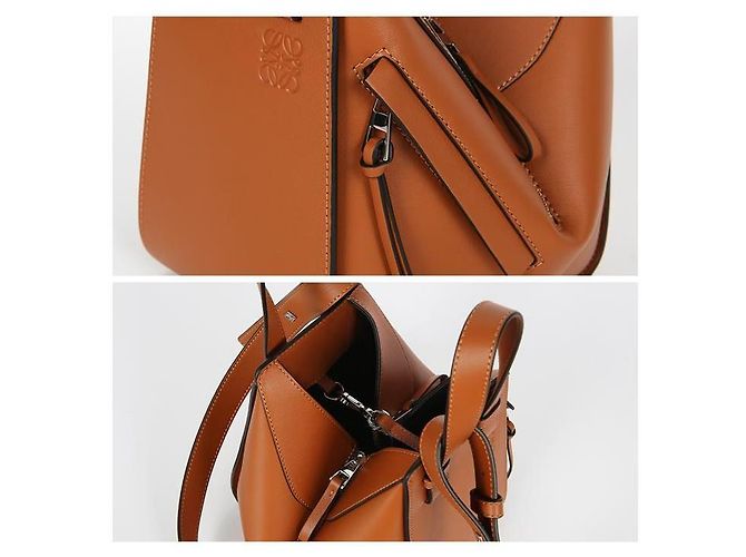Loewe Bolsa Tote Compacta Hammock Marrom - vista 13