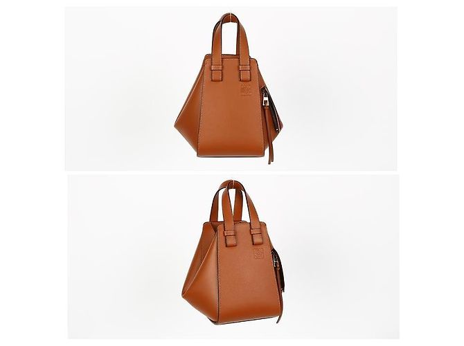 Loewe Bolsa Tote Compacta Hammock Marrom - vista 2