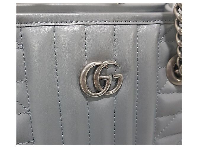 Gucci Borsa a spalla GG Marmont Matelassé con catena - vista 3