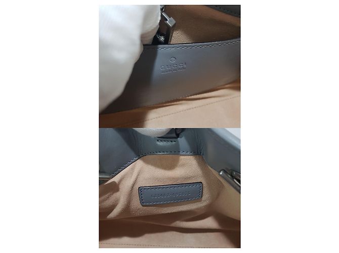 Gucci Borsa a spalla GG Marmont Matelassé con catena - vista 9