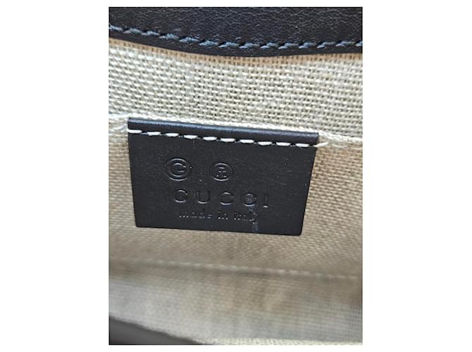 Gucci Borsa a tracolla mini catena Emily Nero - vista 22
