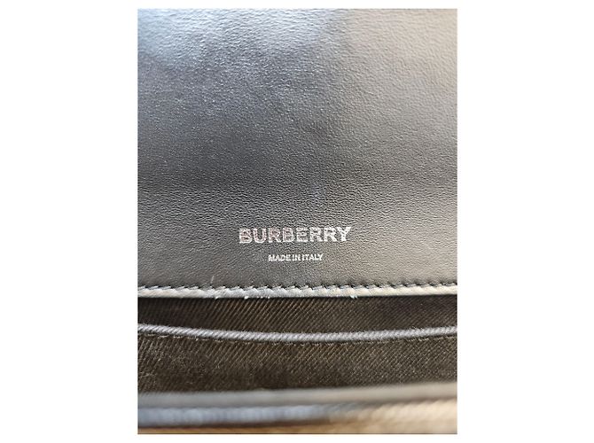 Burberry Borsa a Spalla Piccola TB Rola Nero - vista 16