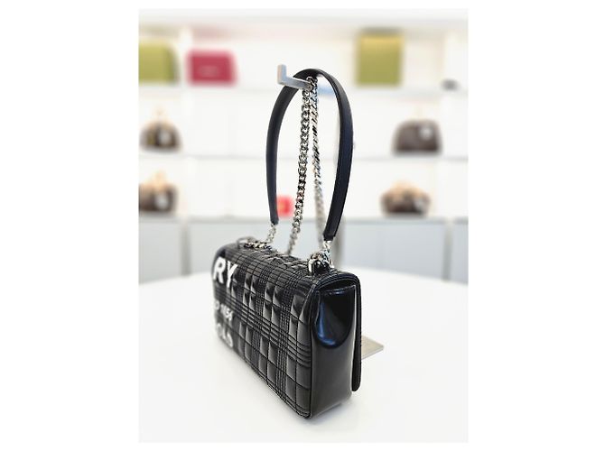 Burberry Borsa a Spalla Piccola TB Rola Nero - vista 4