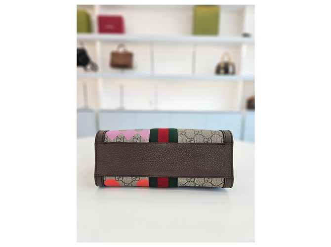Gucci Piccola borsa tote e borsa a tracolla Multi Ophidia GG - vista 16