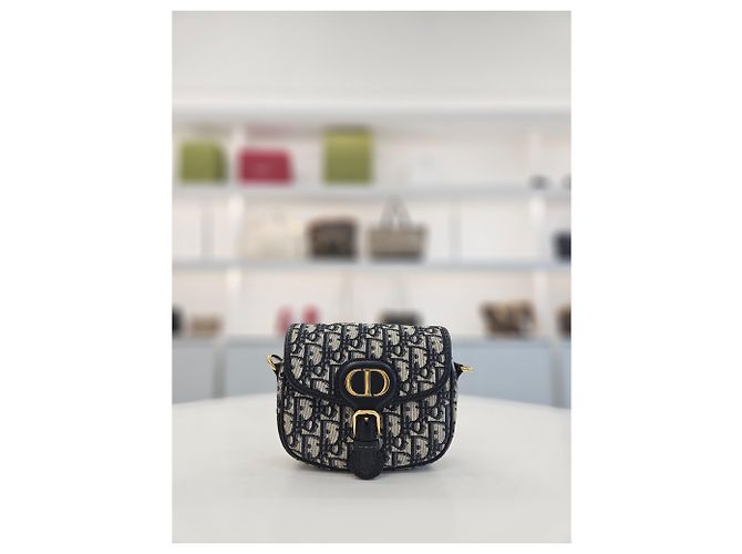 Dior Bolsa Bobby Oblique Pequena Crossbody Branco - vista 2