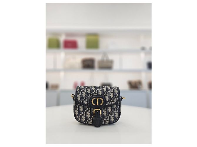 Dior Bolsa Bobby Oblique Pequena Crossbody Branco - vista 9