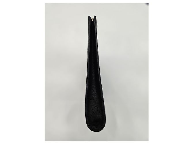 Prada Clutch da Viaggio Saffiano Nero - vista 3