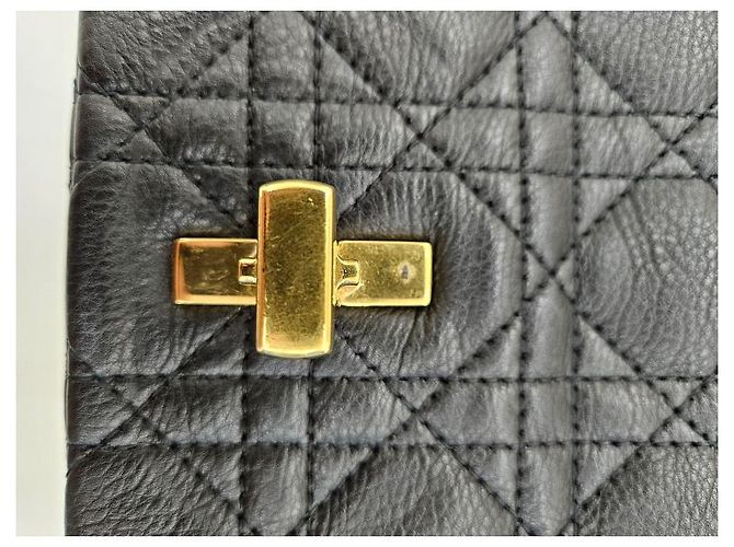 Dior Borsa Caro Small Cannage (Cinghia Autentica Aggiuntiva Inclusa) Nero - vista 21