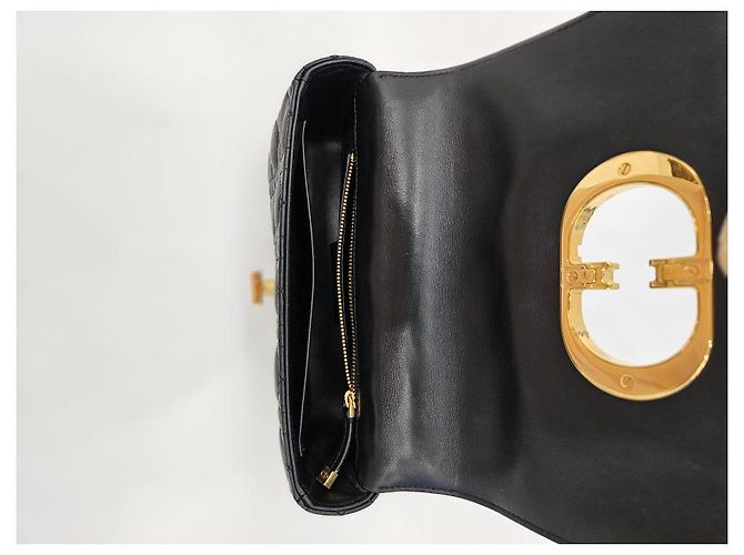 Dior Borsa Caro Small Cannage (Cinghia Autentica Aggiuntiva Inclusa) Nero - vista 27