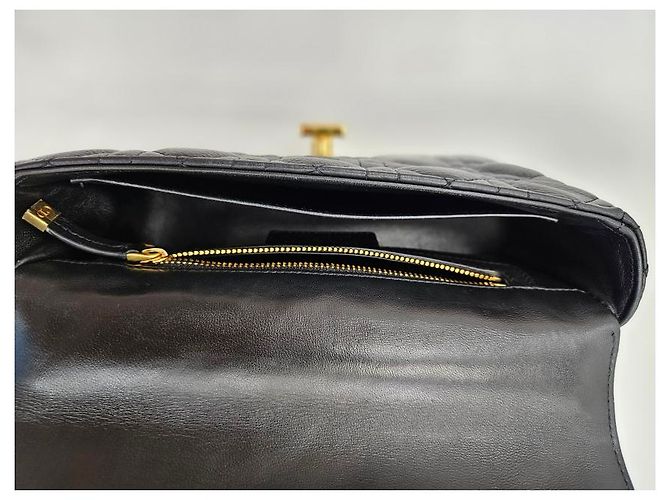 Dior Borsa Caro Small Cannage (Cinghia Autentica Aggiuntiva Inclusa) Nero - vista 28