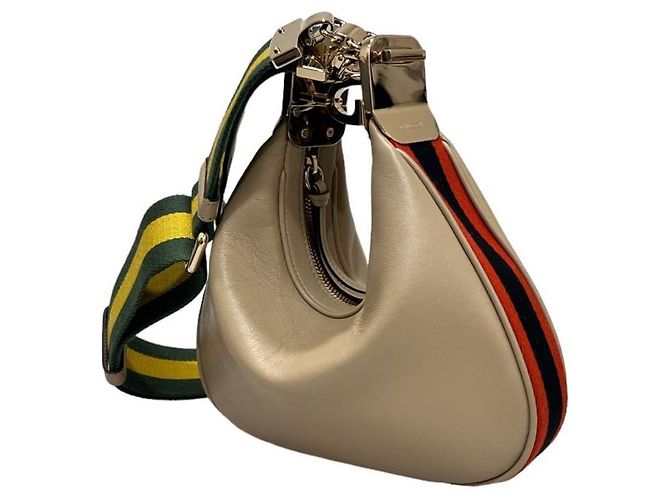 Gucci Borsa a spalla piccola da donna Atashu beige Marrone - vista 5