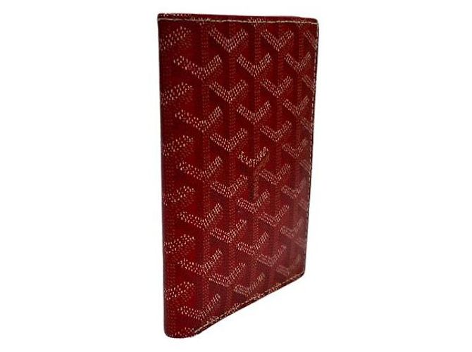 Goyard Molière Reisepass Wallet Rot - Ansicht 3