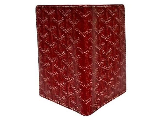 Goyard Molière Reisepass Wallet Rot - Ansicht 5