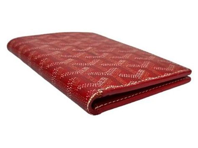 Goyard Molière Reisepass Wallet Rot - Ansicht 7