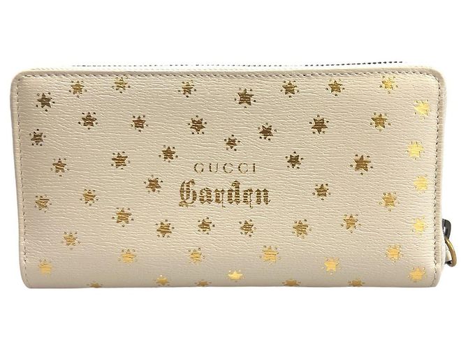 Gucci Cartera Larga Ziparound Jardín Edición Limitada Blanco - vista 2
