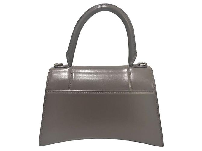 Balenciaga Hourglass Small Handtasche grau Braun - Ansicht 4