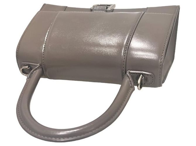 Balenciaga Hourglass Small Handtasche grau Braun - Ansicht 6