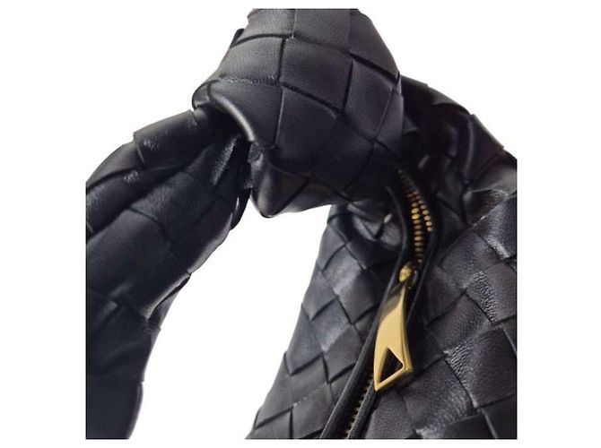 Bottega Veneta Mini borsa hobo Jodie nera Nero - vista 11