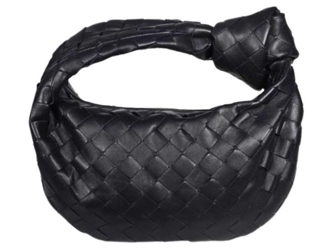 Bottega Veneta Mini borsa hobo Jodie nera Nero - vista 2