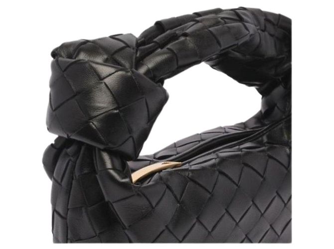 Bottega Veneta Mini borsa hobo Jodie nera Nero - vista 5