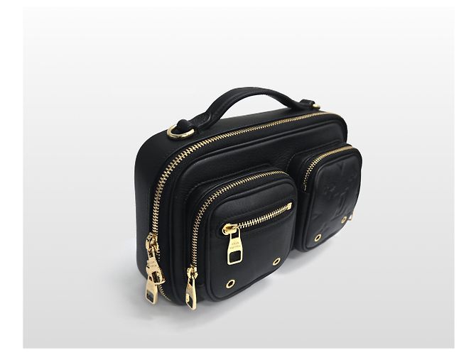 Louis Vuitton Borsa a tracolla multifunzionale in pelle di vitello nera Nero - vista 5