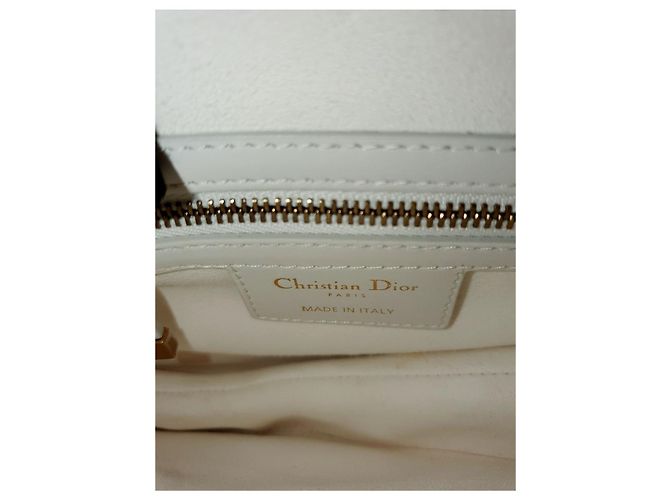 Saddle Dior Satteltasche mit weißer Naht - Ansicht 14