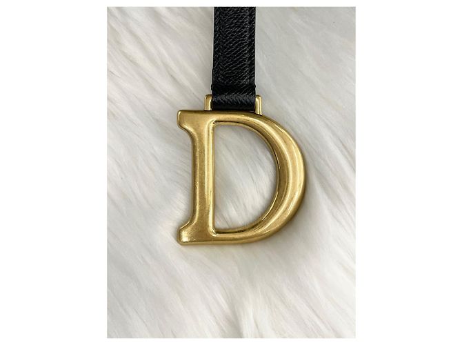 Saddle Dior Borsa a sella in pelle di vitello nera Nero - vista 17