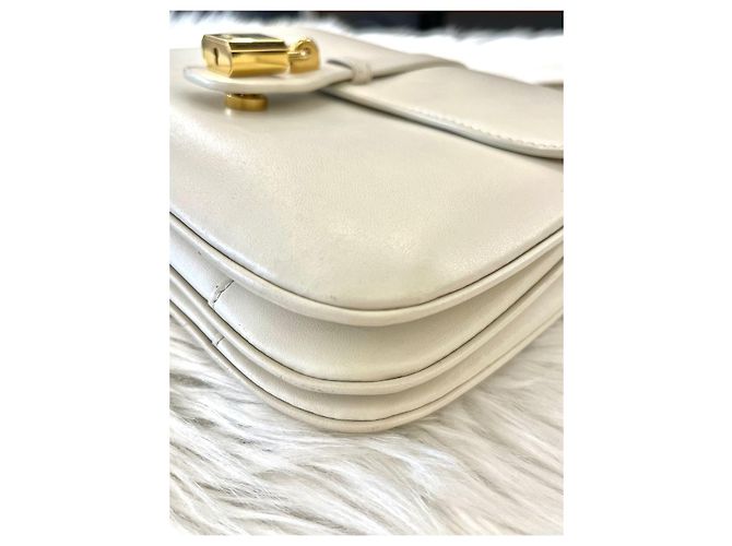 Céline Borsa Tabby Media Avorio Bianco - vista 13