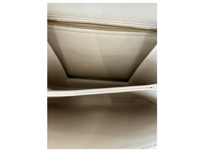 Céline Borsa Tabby Media Avorio Bianco - vista 17