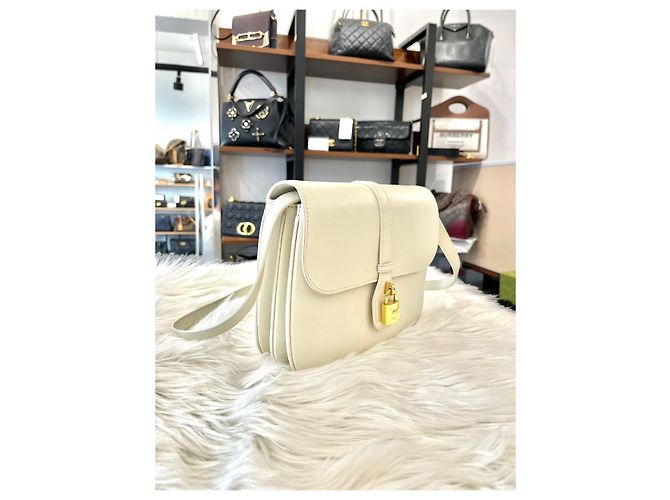 Céline Borsa Tabby Media Avorio Bianco - vista 7