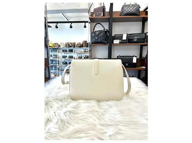 Céline Borsa Tabby Media Avorio Bianco - vista 9