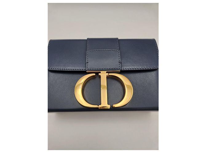 Dior Borsa Montaine Box Blu Navy - vista 12