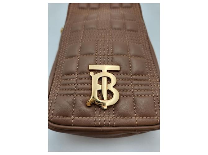 Burberry Mini borsa Rolla Pouch Cammello Marrone - vista 11