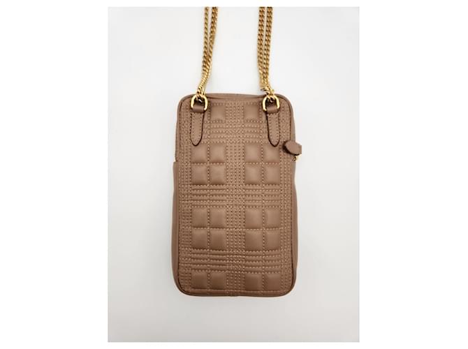 Burberry Mini borsa Rolla Pouch Cammello Marrone - vista 2