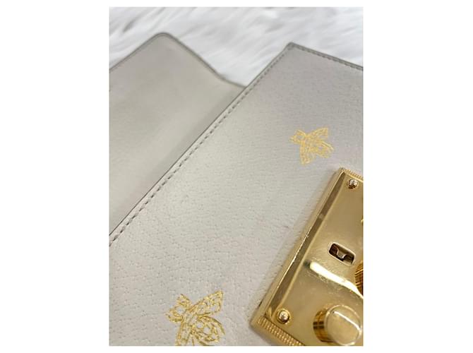 Padlock Gucci Borsa a tracolla con catena e lucchetto bianca Bianco - vista 12