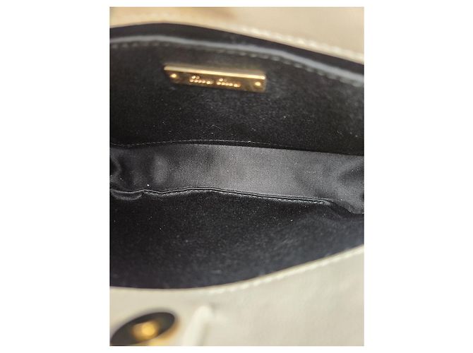 Borsa a Spalla Matelassé Miu Miu Avorio Bianco - vista 13