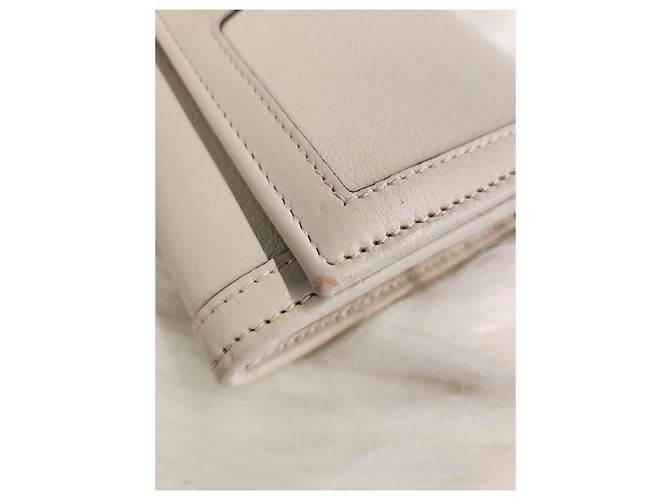 Gucci Portafoglio con catena Diana Bianco - vista 14