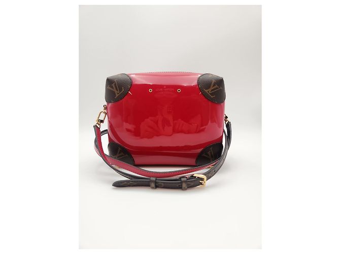 Louis Vuitton Borsa a tracolla Venise Rossa Rosso - vista 7