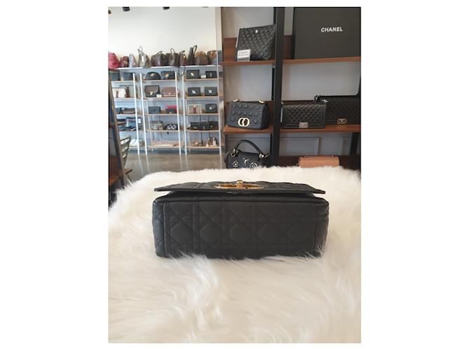 Dior Caro Medio Nero - vista 4
