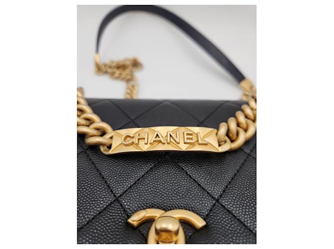 Chanel Borsa a tracolla CC Chain nera Nero - vista 12