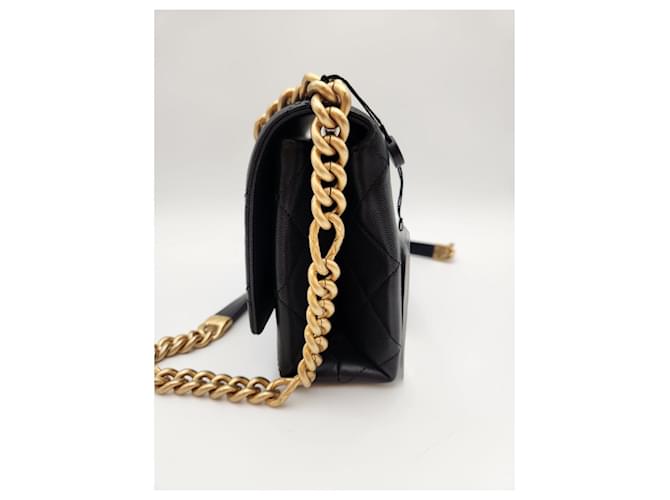 Chanel Borsa a tracolla CC Chain nera Nero - vista 9