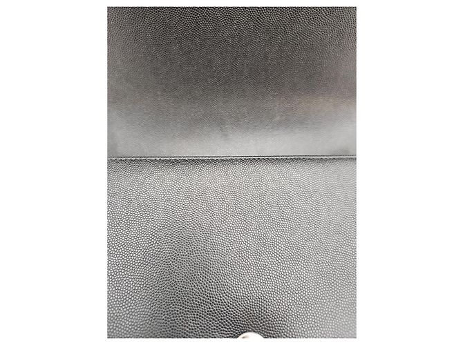 Chanel Borsa Boy Media Caviar Nera Serie Nero - vista 13