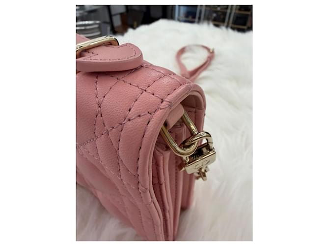 Dior Borsa Miss Top Handle Cannage Rosa - vista 14
